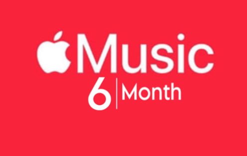 Apple Music - 6 Month subscription