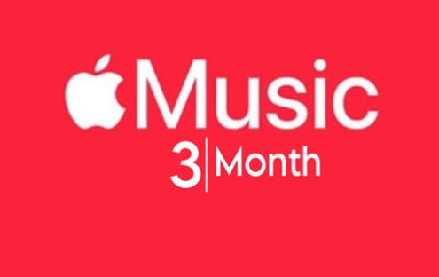 Apple Music - 3 Month subscription